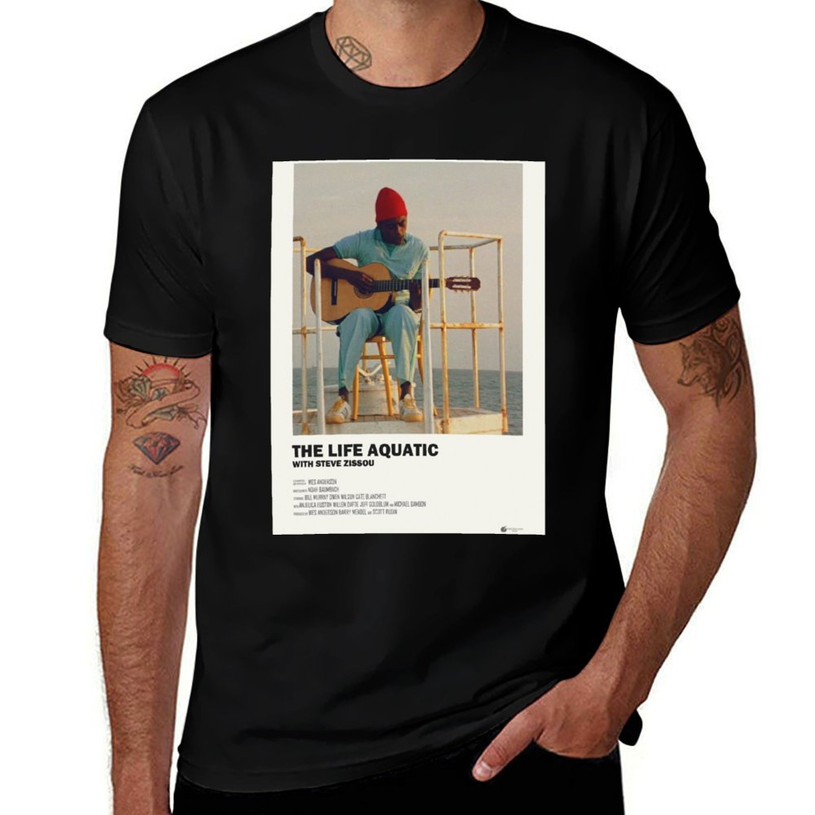 Aquatic Sports Activities - Camiseta The Life Aquatic Poster para
