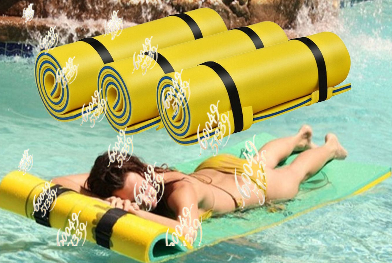 Aquatic Sports Activities - Tapete Flutuante XPE para Esportes e
