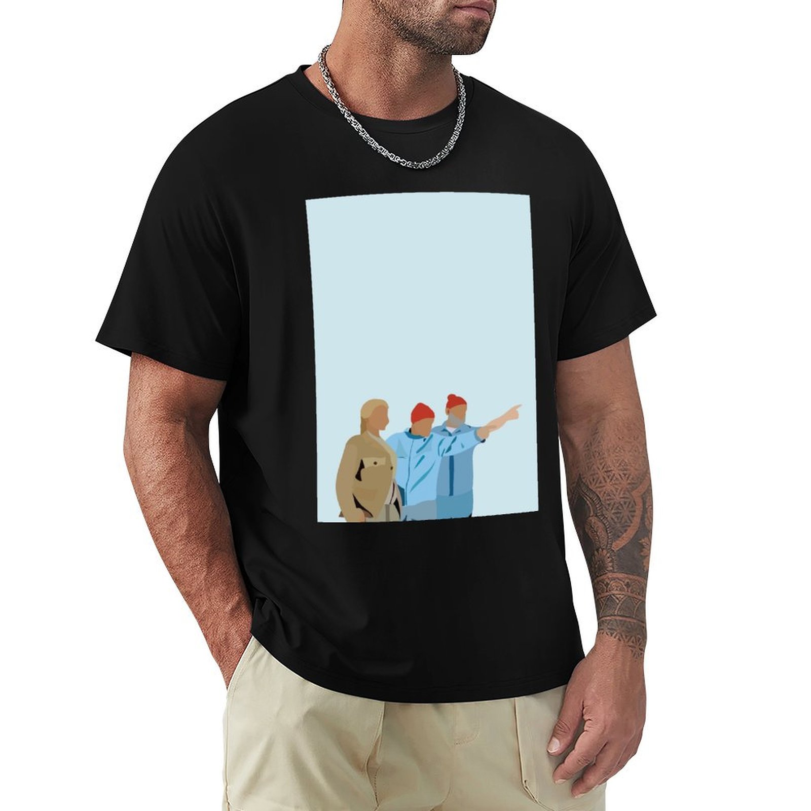 Aquatic Sports Activities - Camiseta Esportiva Masculina Minimal The Life