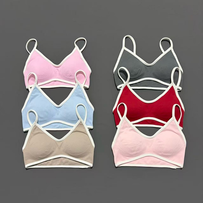 Aquatic Sports Bra - Sutiã esportivo feminino ajustável, suporte alto,