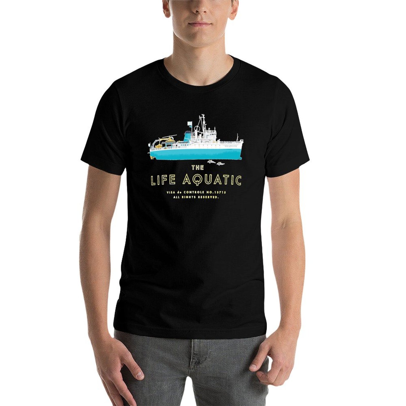 Camiseta The Life Aquatic With - Aquatic Sports Activities avaliação e preço